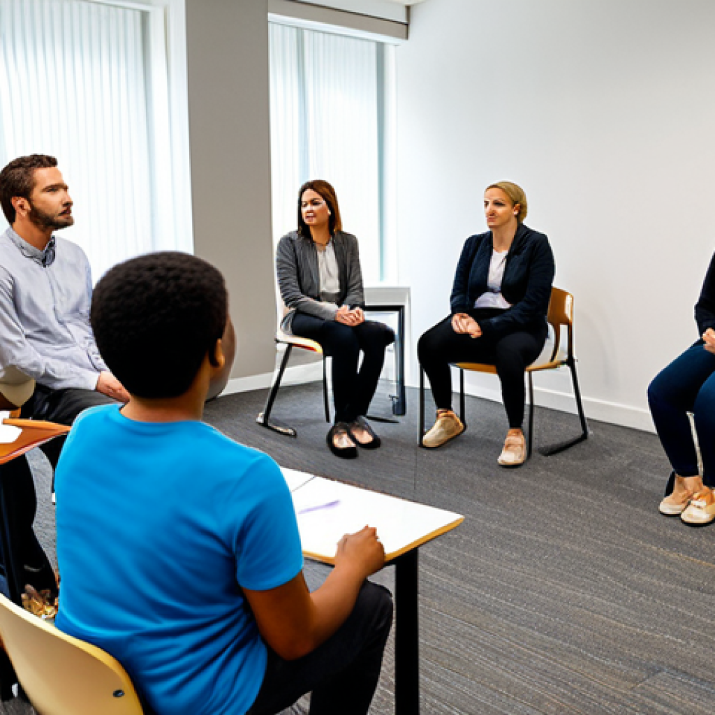 **

"A diverse group of fully clothed aspiring educators participating in a workshop on empathetic communication, listening attentively to a trainer. The setting is a bright, modern training room. Participants are engaged in active listening exercises. Safe for work, appropriate content, professional development, fully clothed, perfect anatomy, natural proportions, family-friendly."

**