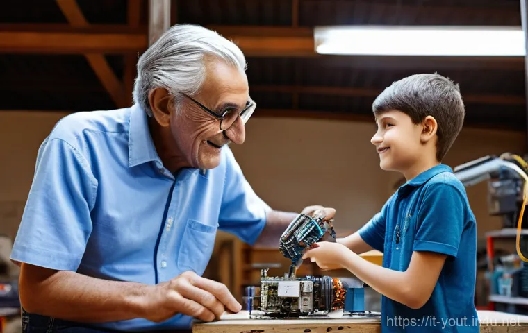 청소년지도사와 청소년의 리더십 개발 사례 - Prompt 1: The Spark of Mentorship in Robotics** 청소년지도사와 청소년의 리더십 개발 사례 - Prompt 1: The Spark of Mentorship in Robotics**