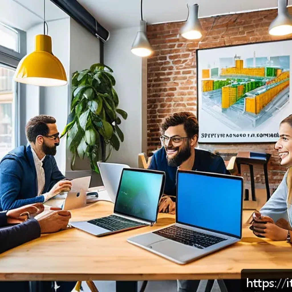 청소년지도사와 청소년 창업 지원 프로그램 - A vibrant modern co-working space in Milan, filled with young Italian entrepreneurs collaborating on...