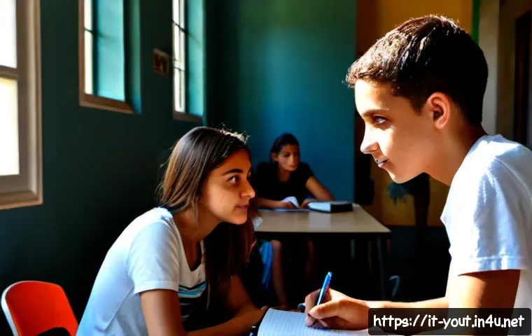 청소년지도사로서의 현장 조사 방법 - Photorealistic documentary-style scene of an Italian youth worker conducting a field observation in ...